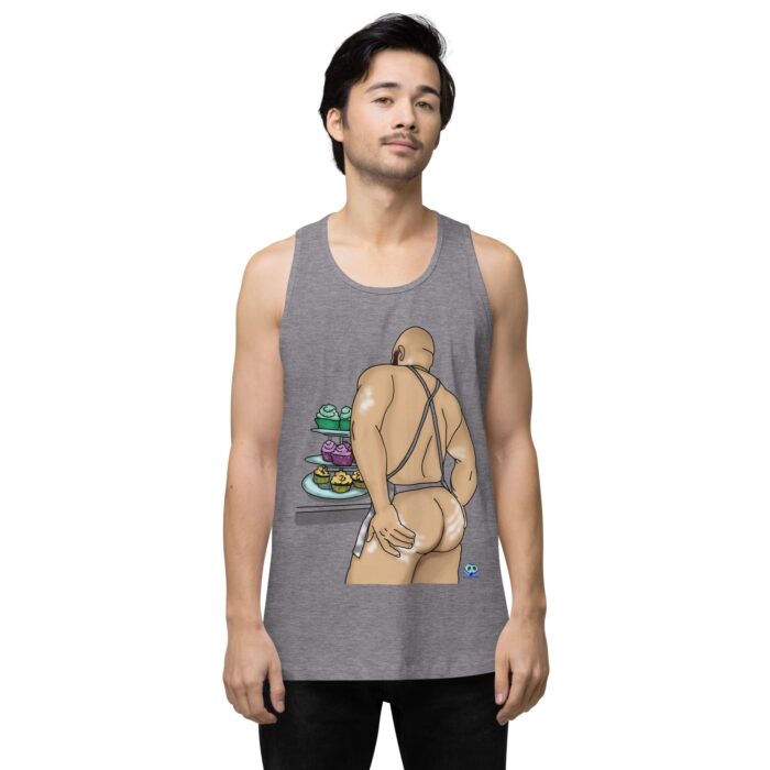 Men’s premium tank top - Cakes - Image 17