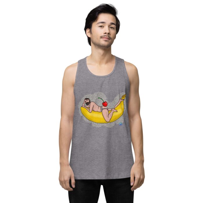 Men’s premium tank top - Cherry on Top - Image 42