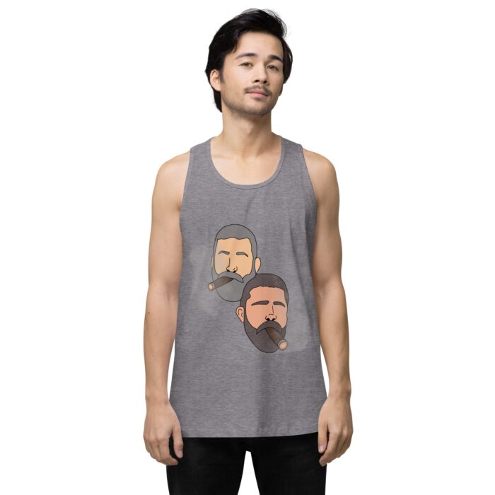 Men’s premium tank top - Cigars - Image 41