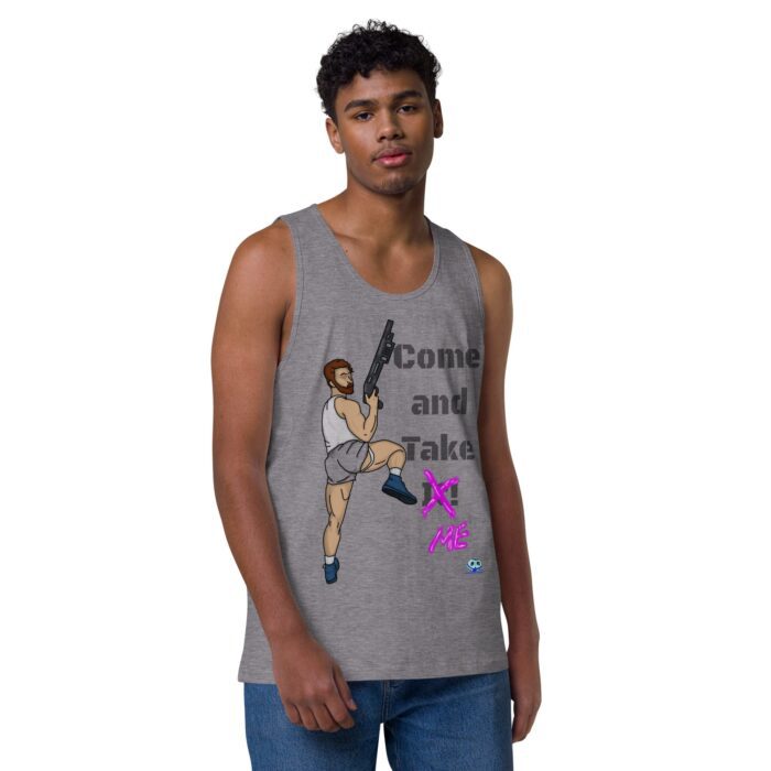 Men’s premium tank top - Come and Take Me - Image 26