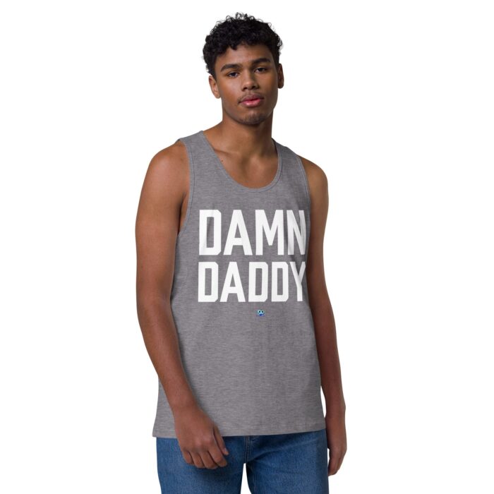 Men’s premium tank top - Damn Daddy - Image 33