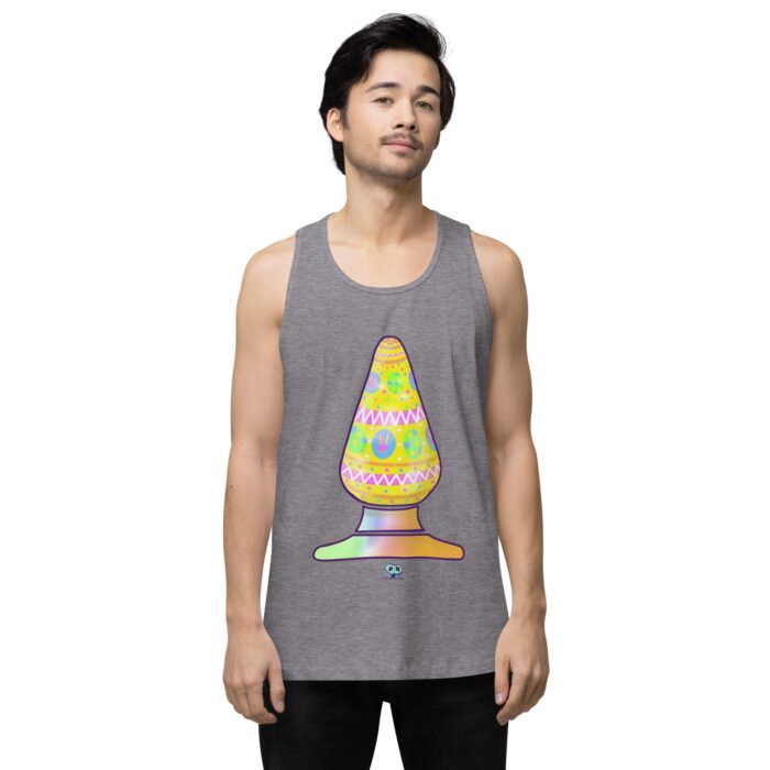 Men’s premium tank top - Easter Egg Butt Plug - Image 32