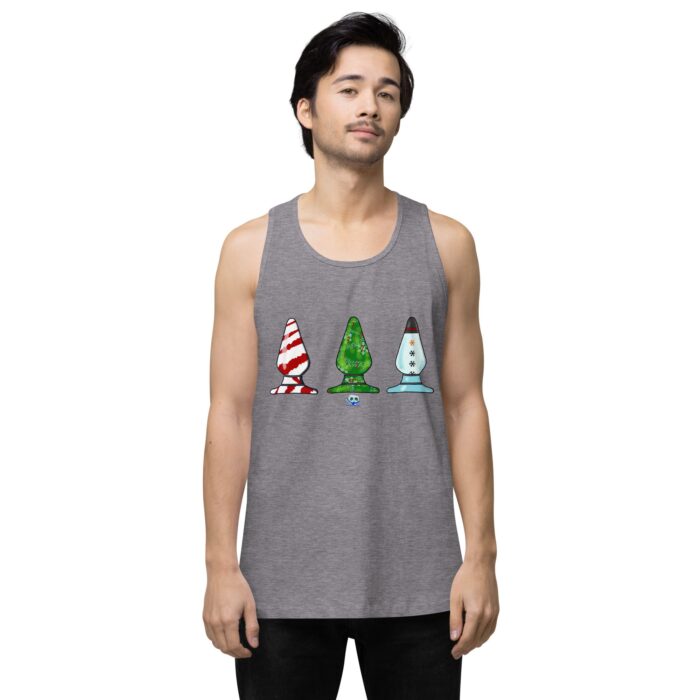Men’s premium tank top - Holiday Butt Plugs - Image 17