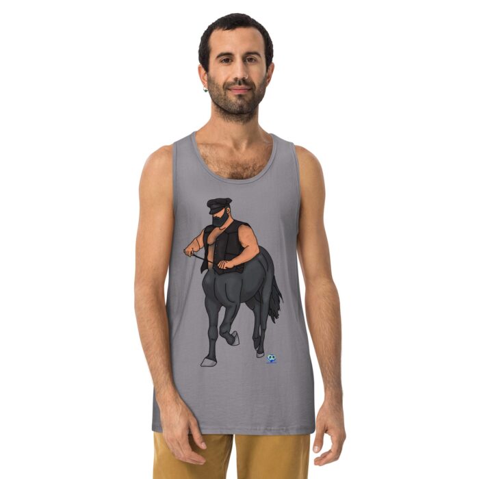 Men’s premium tank top - Hot to Trot - Image 14