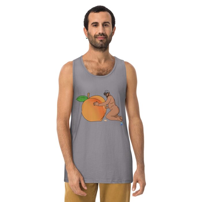 Men’s premium tank top - Juicy - Image 17
