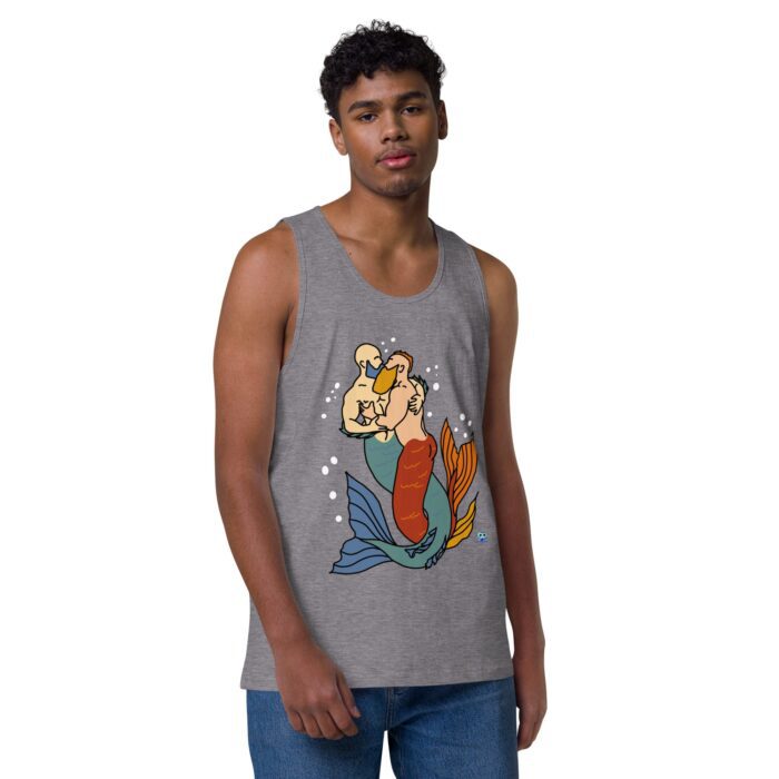 Men’s premium tank top - MerMen - Image 33