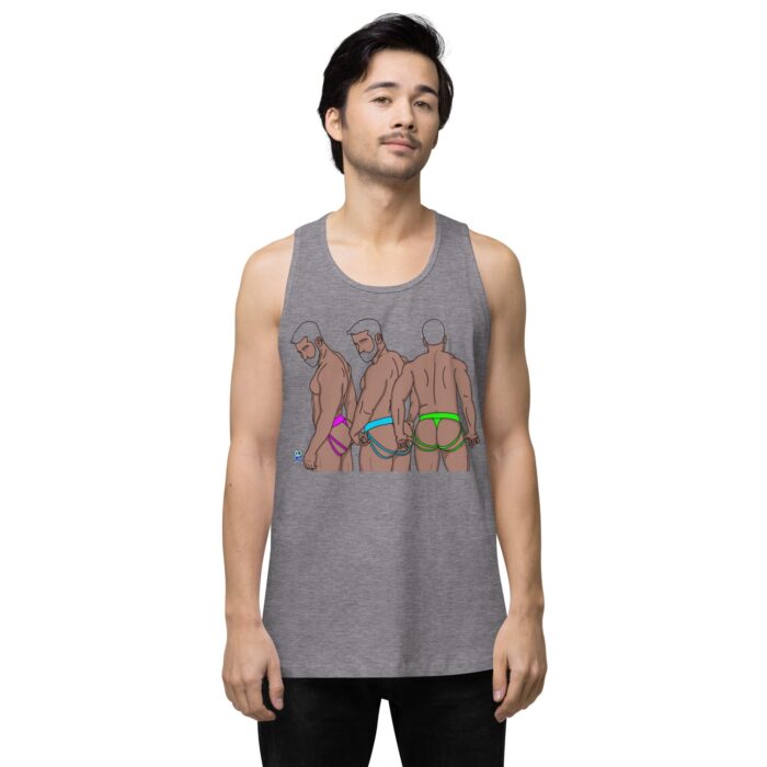 Men’s premium tank top - Neon Jocks - Image 42