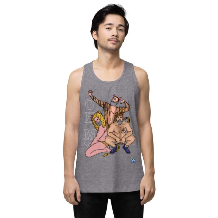 Men’s premium tank top - Oh My - Image 41