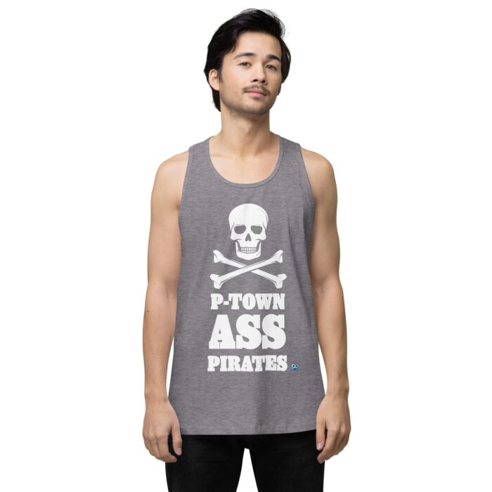 Men’s premium tank top - P-Town Ass Pirates - Image 41