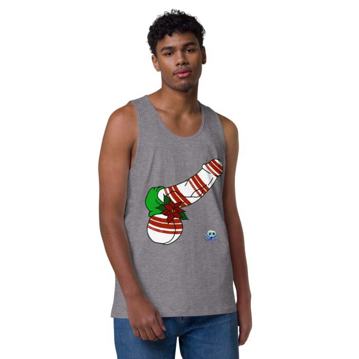 Men’s premium tank top - Peppermint Dick - Image 33