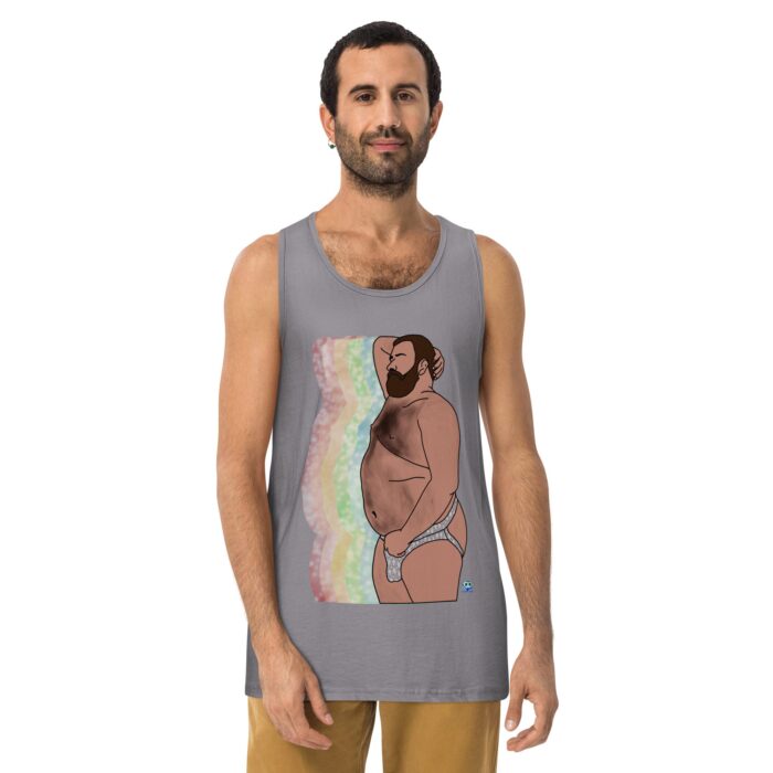 Men’s premium tank top - Radiant - Image 17