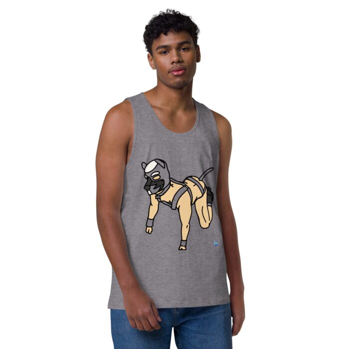 Men’s premium tank top - Pup Play - Image 33