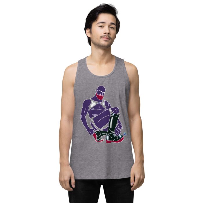 Men’s premium tank top - Rubber Daddy - Image 41