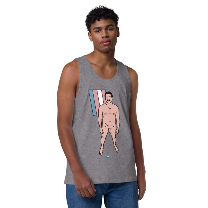 Men’s premium tank top - Scars - Image 18