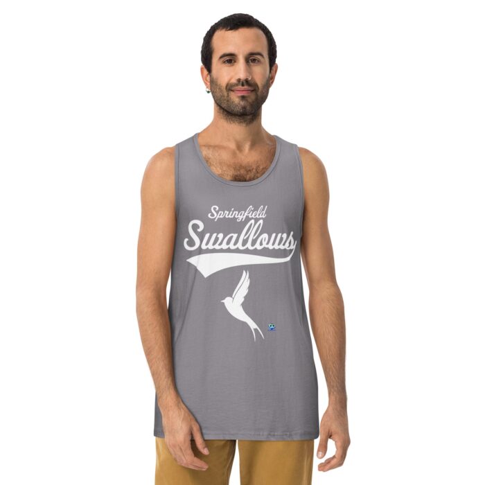 Men’s premium tank top - Springfield Swallows - Image 9