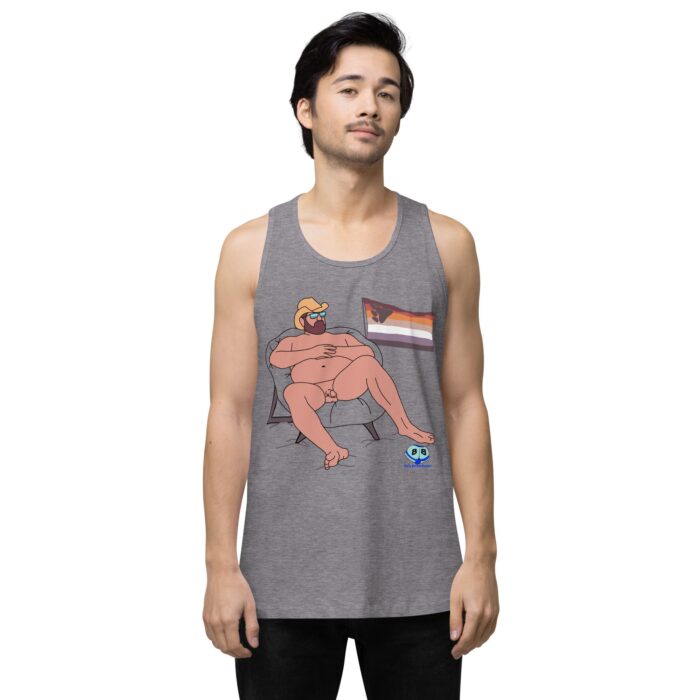 Men’s premium tank top - Beach Day - Image 36