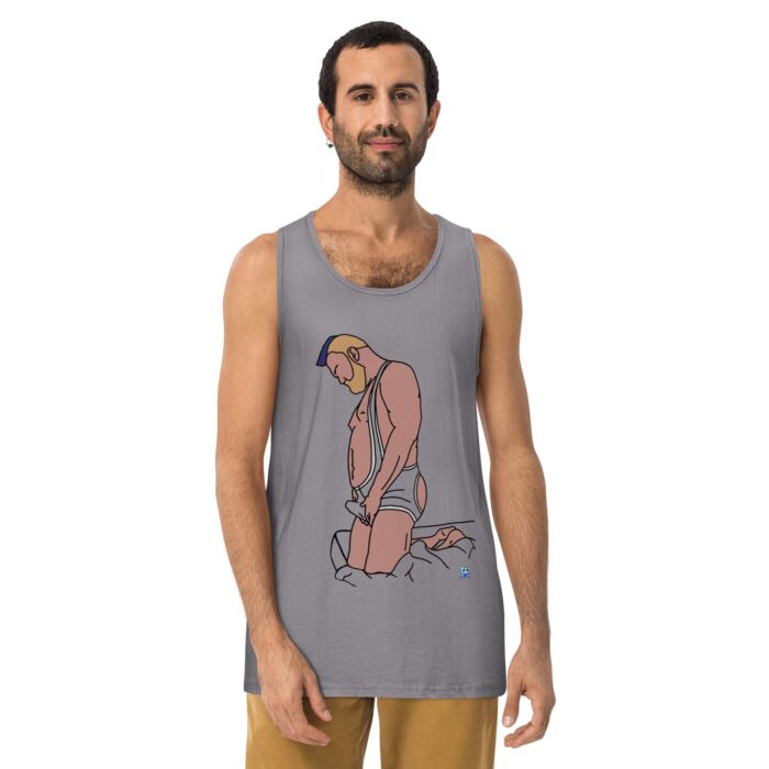 Men’s premium tank top - The Edge - Image 17