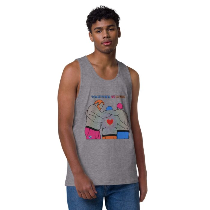 Men’s premium tank top - Together We Stand - Image 25