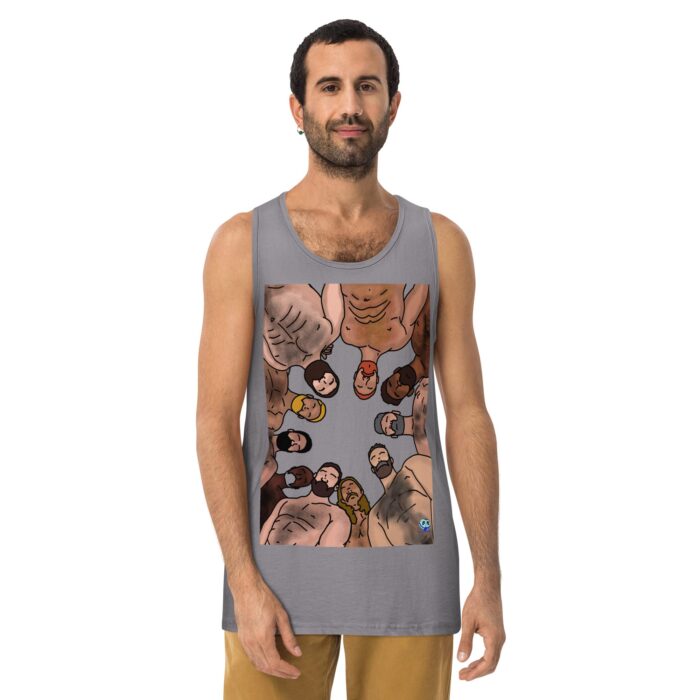 Men’s premium tank top - View From the Tops - Image 18
