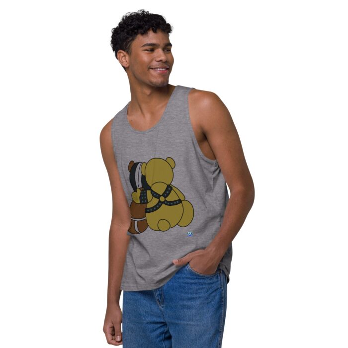 Men’s premium tank top - Bondage Bears - Image 35