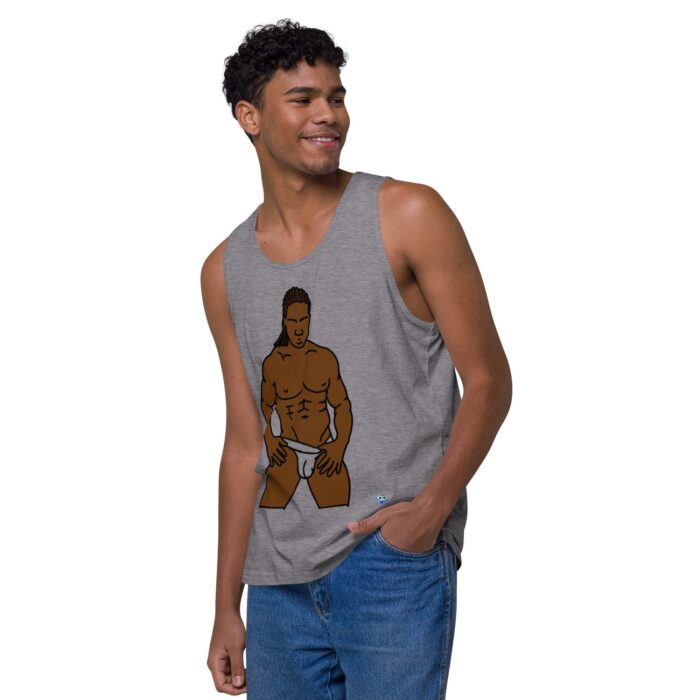 Men’s premium tank top - Dreadlocks - Image 36