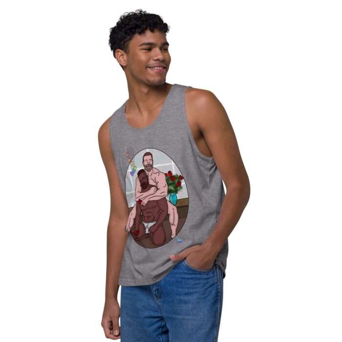 Men’s premium tank top - Guns & Roses - Image 27