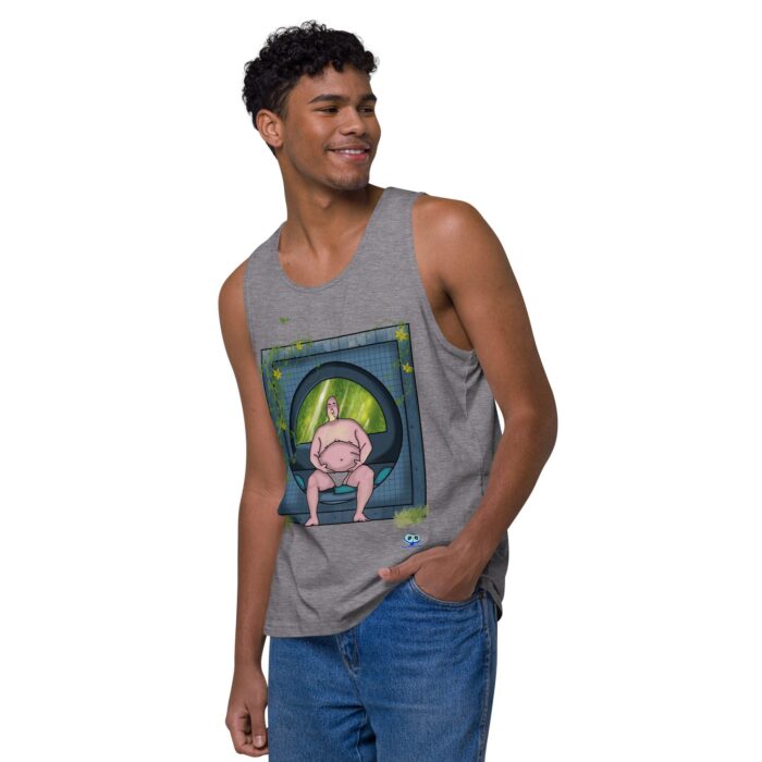 Men’s premium tank top - Heavy Meditation - Image 32
