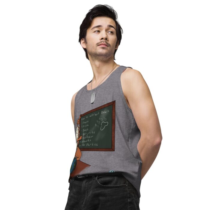 Men’s premium tank top - How To Attract A Bear - Image 45