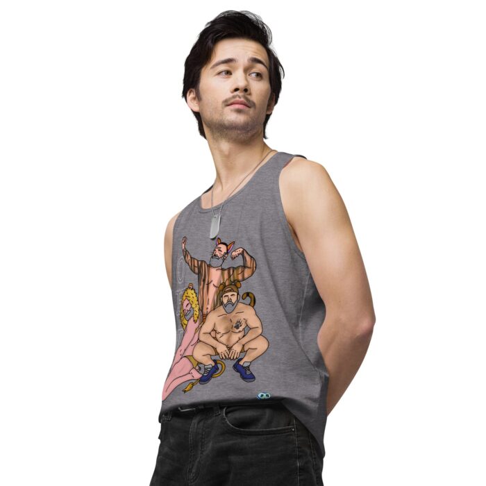 Men’s premium tank top - Oh My - Image 44