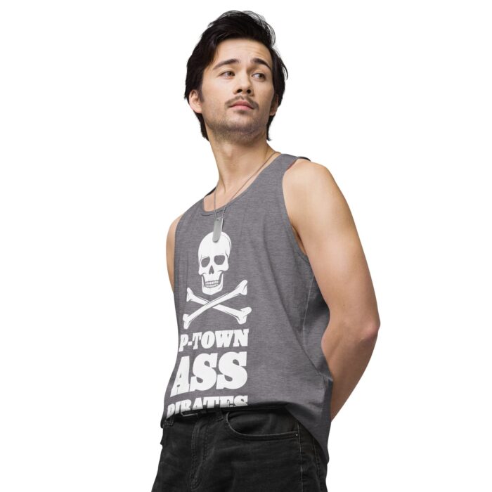 Men’s premium tank top - P-Town Ass Pirates - Image 44