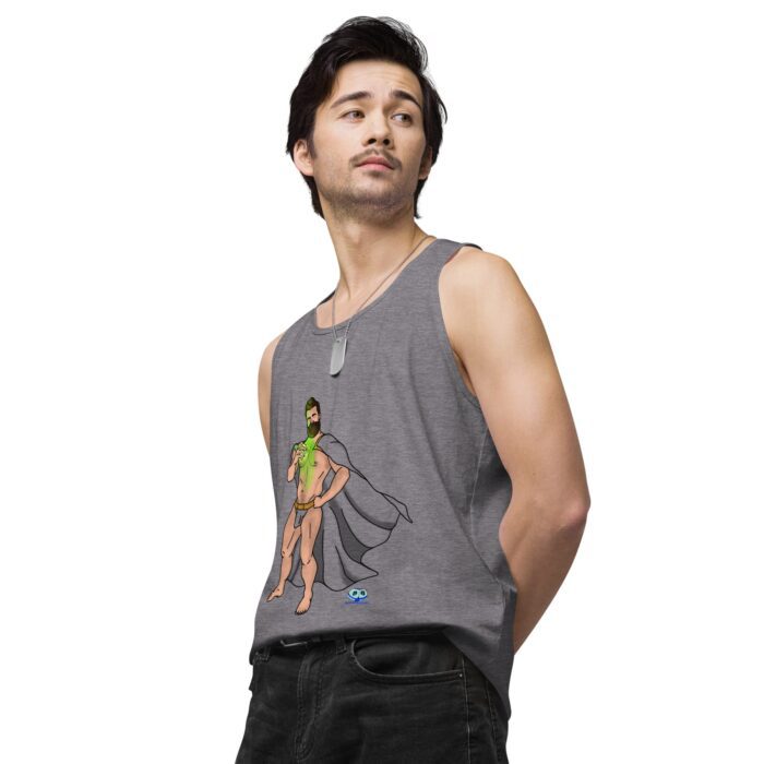 Men’s premium tank top - Powerful - Image 44