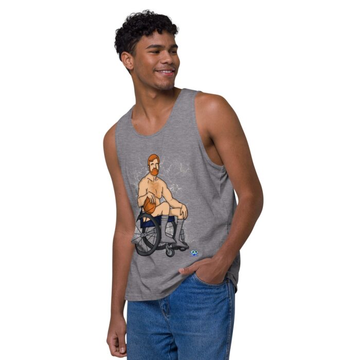 Men’s premium tank top - Rolling Heat - Image 35