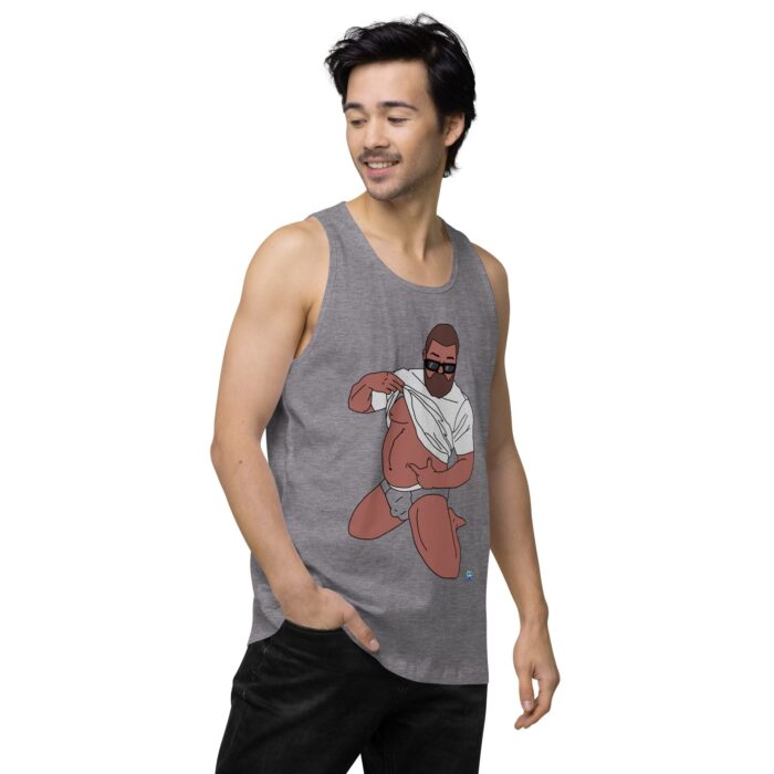 Men’s premium tank top - Belly Pride - Image 44