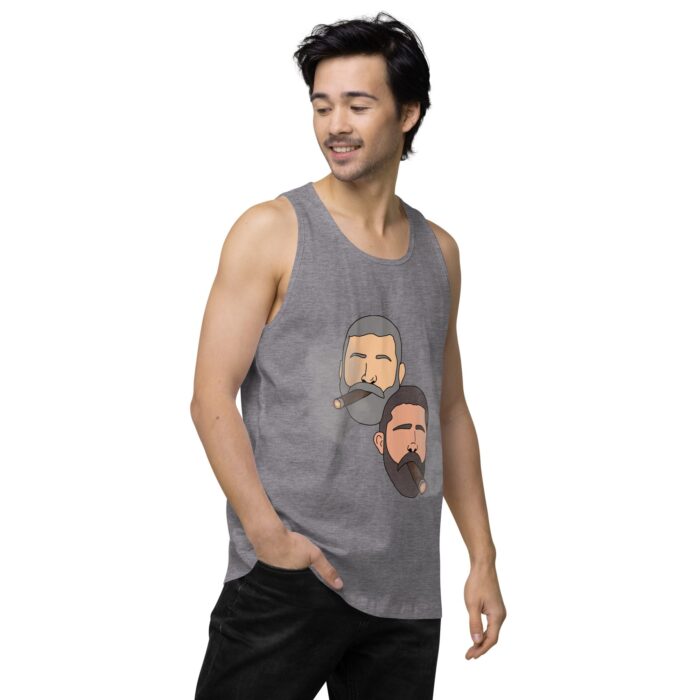 Men’s premium tank top - Cigars - Image 43