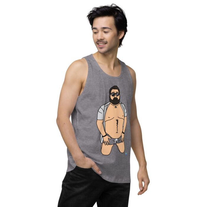 Men’s premium tank top - Confidence is Sexy - Image 43
