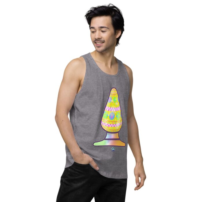 Men’s premium tank top - Easter Egg Butt Plug - Image 34