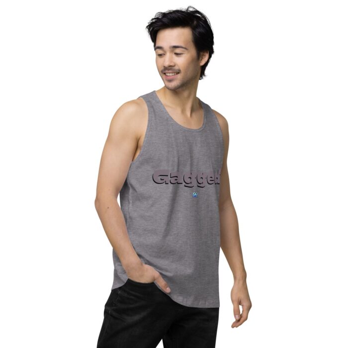 Men’s premium tank top - Gagged - Image 44
