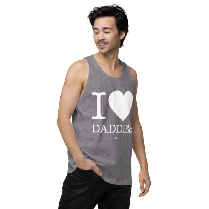 Men’s premium tank top - I Heart Daddies - Image 43