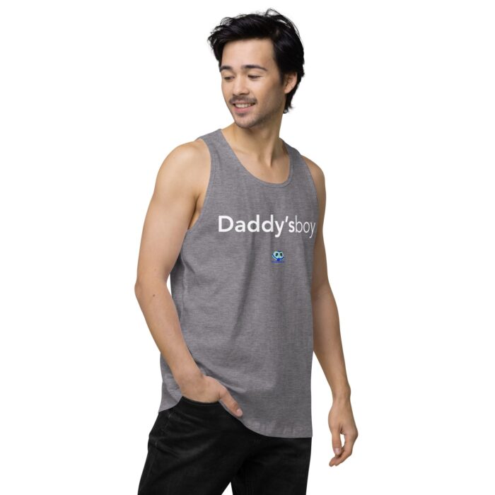 Men’s premium tank top - Daddys Boy - Image 43