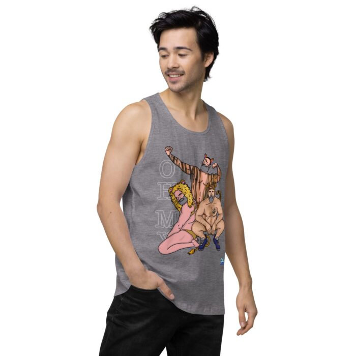 Men’s premium tank top - Oh My - Image 43