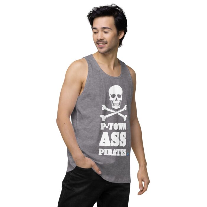 Men’s premium tank top - P-Town Ass Pirates - Image 43