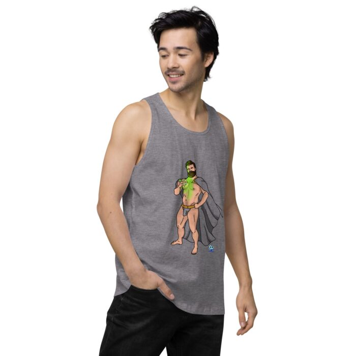 Men’s premium tank top - Powerful - Image 43