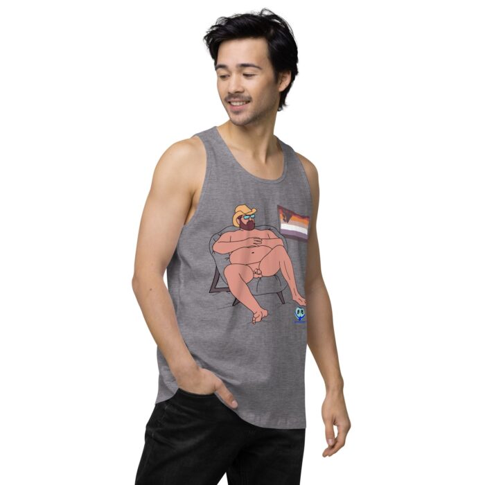 Men’s premium tank top - Beach Day - Image 38
