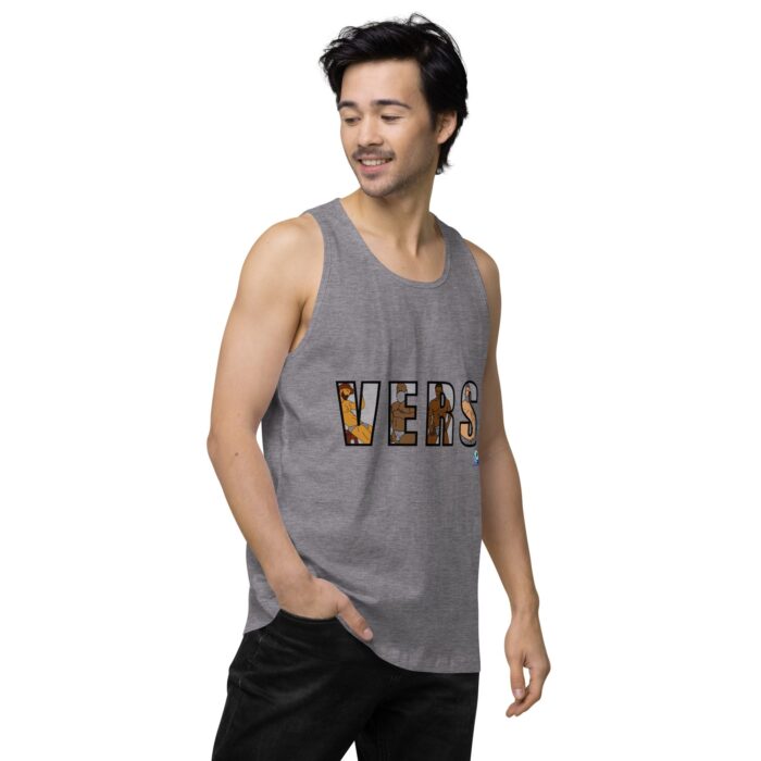 Men’s premium tank top - VERS Cutout - Image 44