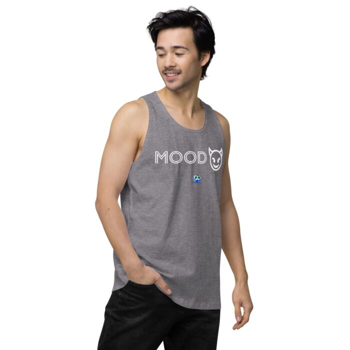 Men’s premium tank top - Mood Horny Devil Emoji - Image 43