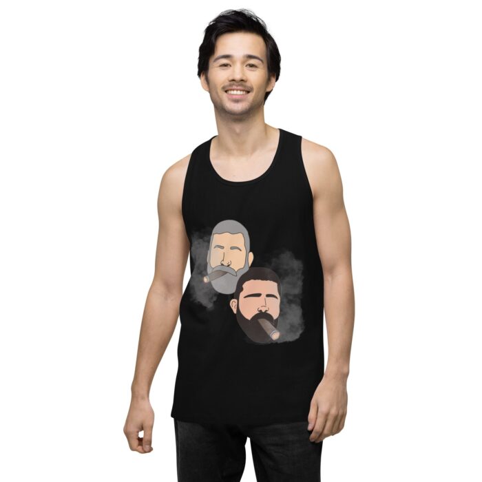 Men’s premium tank top - Cigars - Image 3