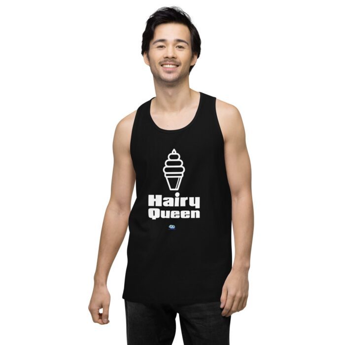 Men’s premium tank top - Hairy Queen - Image 3