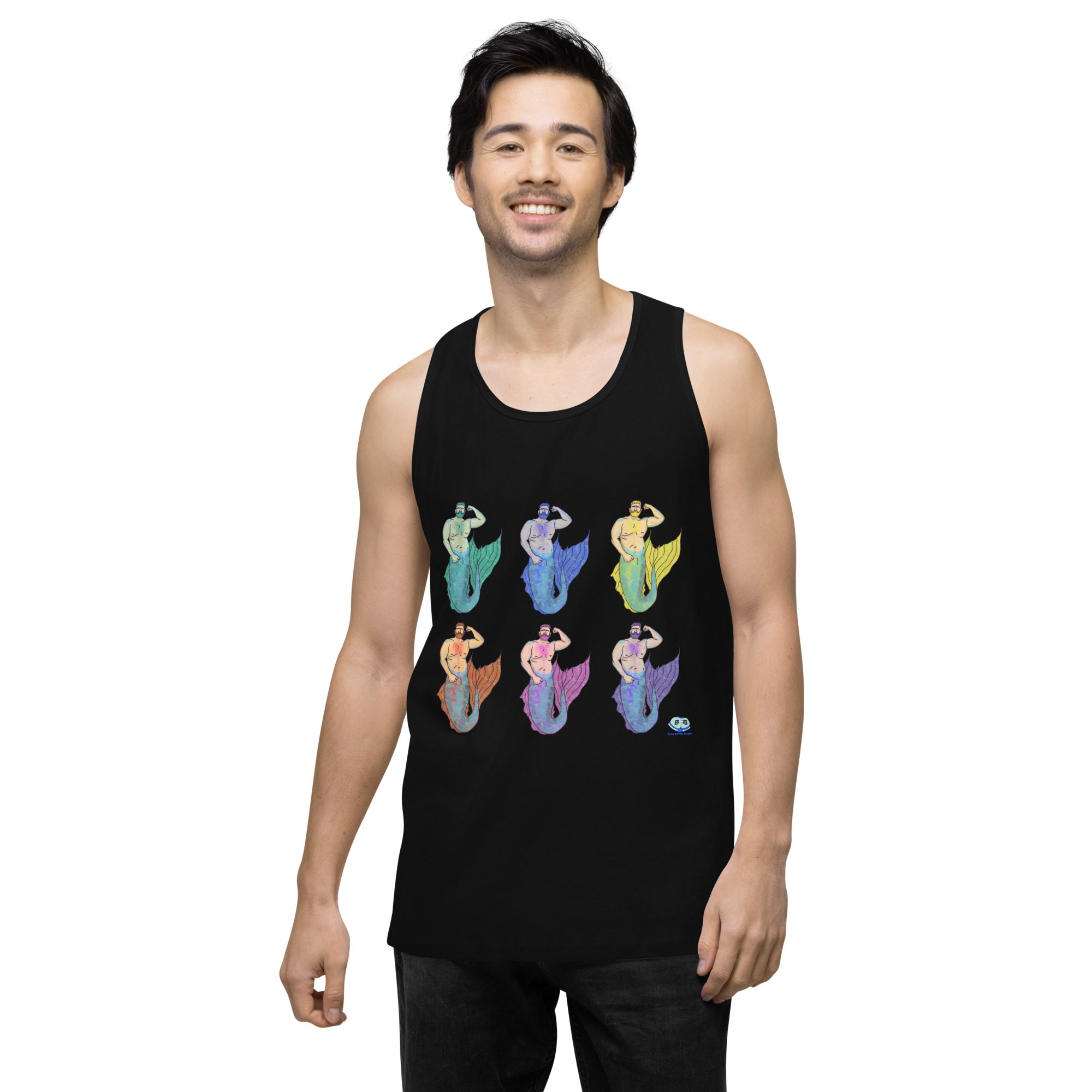 Men’s premium tank top - MerCub Multi - Image 3