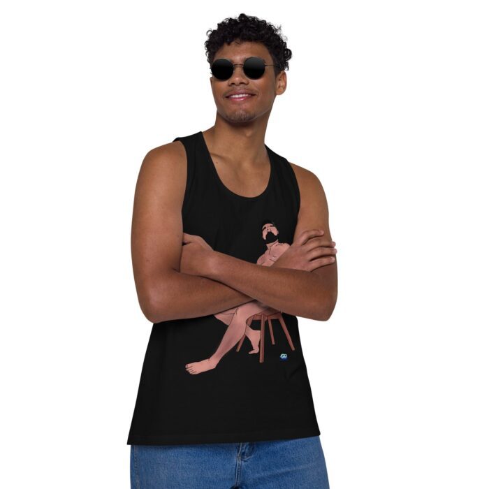 Men’s premium tank top - Pineapple Makes It Sweet - Image 3