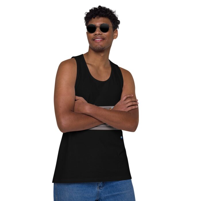Men’s premium tank top - Rubber Ducky - Image 3